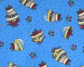 SALE!! Bowlies Fabric - 1 Yard - 100% Cotton