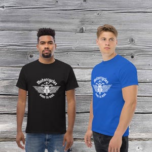 Motorcycles Born to Ride Tshirt, Motorcycle Tshirt, Motorcycles Born to Ride Shirt, Motorcycle Shirt - Unisex Classic Adult Men T-Shirt