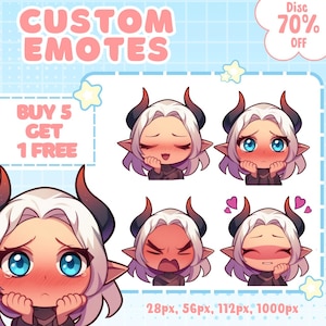 Custom Twitch Emotes, Animated Emotes, Vtuber Emotes, Kick Emotes, Sub Emote, Anime Emote, Pet Animal Emote For Your Stream Youtube Facebook