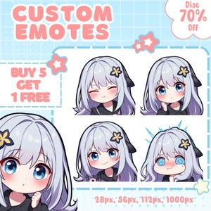 Custom Twitch Emotes, Animated Emote, Emote for streamer, Twitch Emotes Pack, High Quality Custom Premium Emotes, Emotes Pack, Twitch Emotes