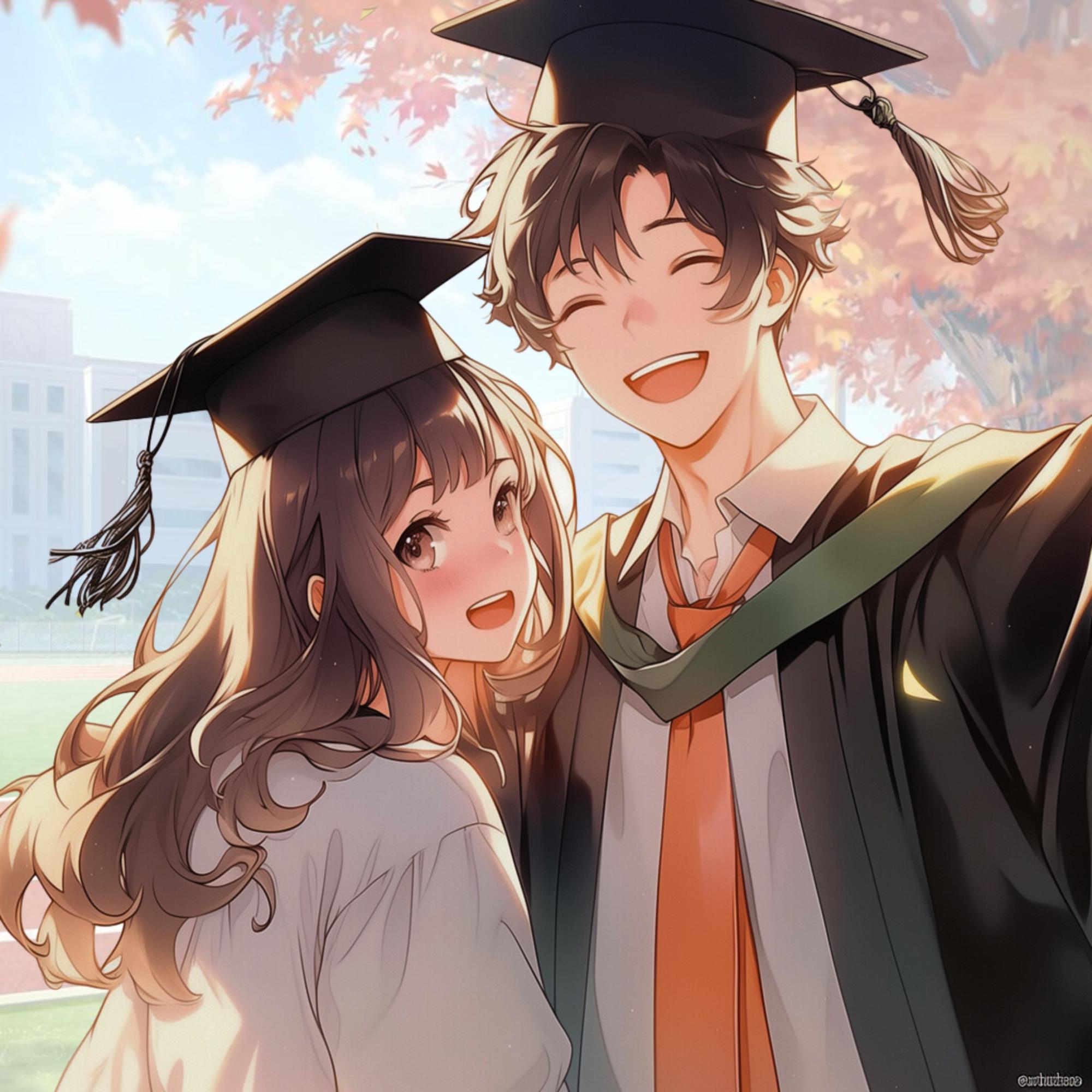 Custom Anime Portrait, Couple Gift, Valentine Gift, Cute Cartoon Anime ...