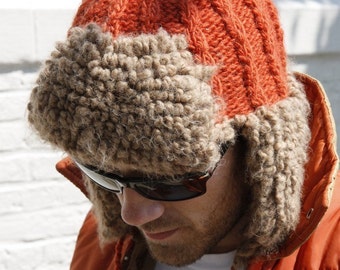 The Mackinaw Knitted Hat * KNITTING PATTERN*