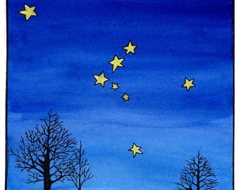 The Hunter - Orion - digital print