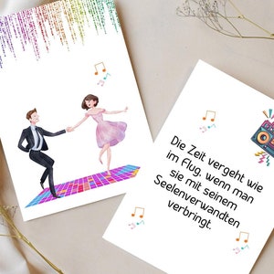 Elegant Anniversary Card: Romantic Design (Digital Download)