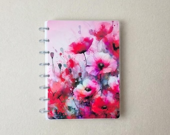 Undatierter Wochenplaner A5 - Kalender mit Monatstabs - Jederzeit startbar - Laminiertes Hardcover