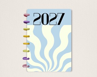 Handgemachter A5-Planer für bewusste Planung | Discbindung | 2027