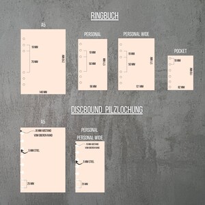 A5 Dotted Notizpapier mit eleganten Glasbiotop & Wald-Wasserzeichen | 30/60 Blatt | Filofax kompatibel | 90g Papier image 8