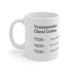 Pilot lustige Tasse, ATC, Aviator Kaffeetasse, Flugzeug Liebhaber Teetasse, Luftfahrt Geschenk, Pilot Humor Tasse