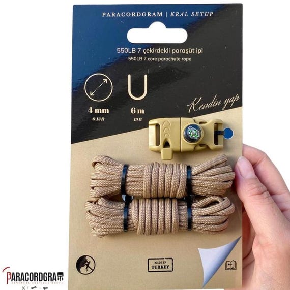 DIY Paracord Bracelet Kit – Make Your Own Survival Wristband With