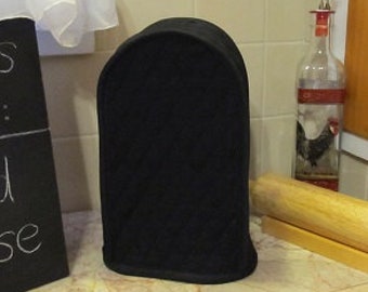 Black Can Opener Covers Kitchen Small Appliance Covers Quilted Fabric Made To Order