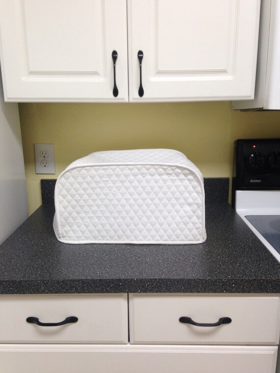 White Quilted Appliance Covers Set Made To Order Click Learn Etsy