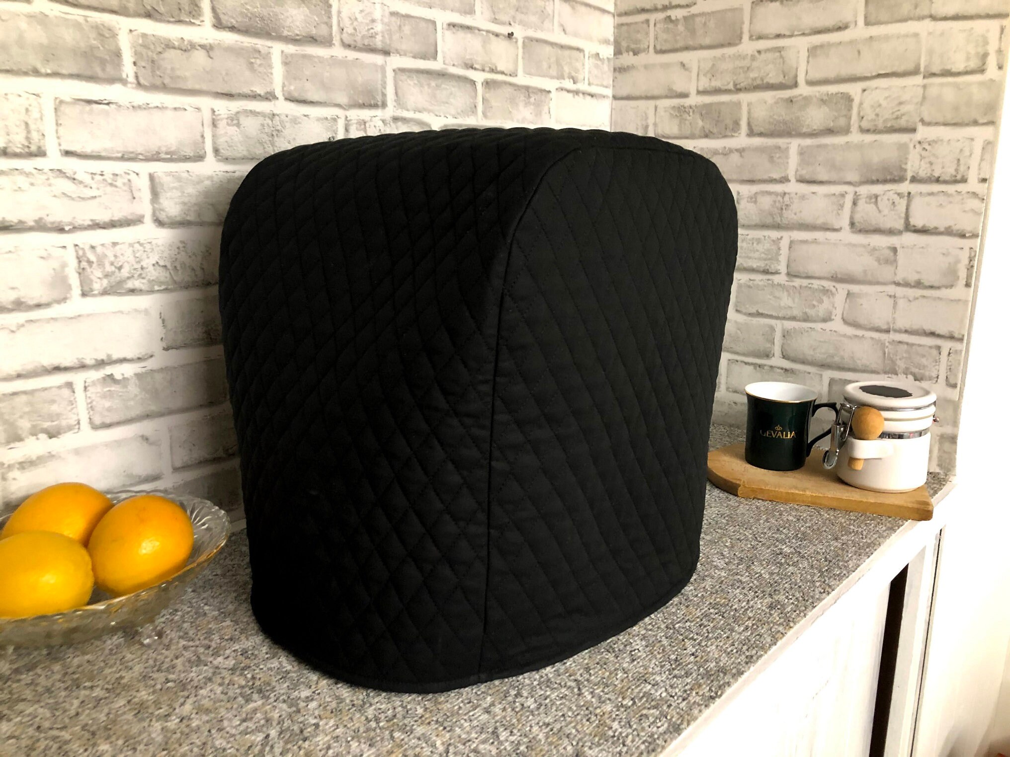 Black Air Fryer Cover Bread Machine Covers Made to Order Etsy