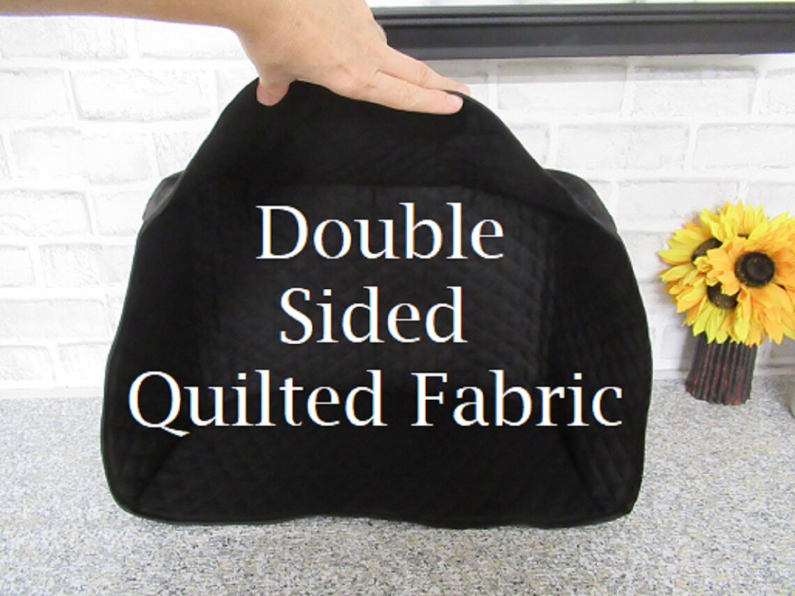 Toaster Oven Covers Black Quilted Fabric Made Upon Order Read Etsy