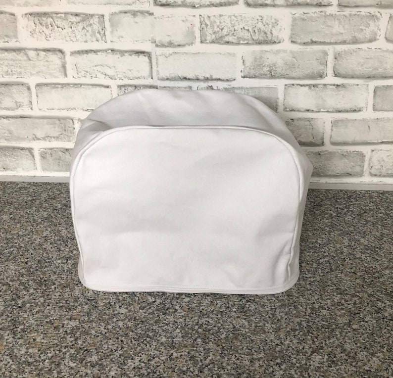 Zipper Toaster Cover 2 Slice Cotton Canvas Fabric Ready to Etsy