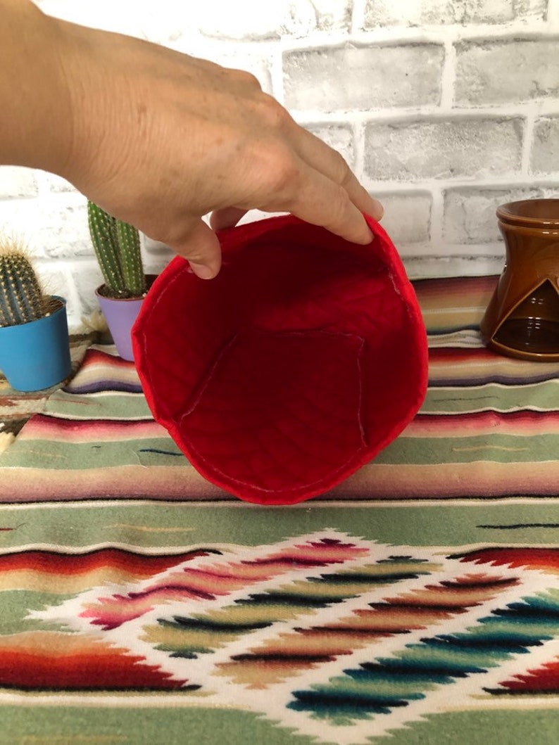 Red Can Opener Covers Quilted Fabric Small Appliance Dust Etsy