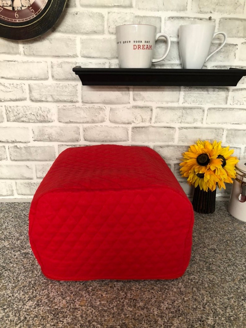 Zipper 4 Slice Toaster Covers in Multiple Colors Made To Order Etsy