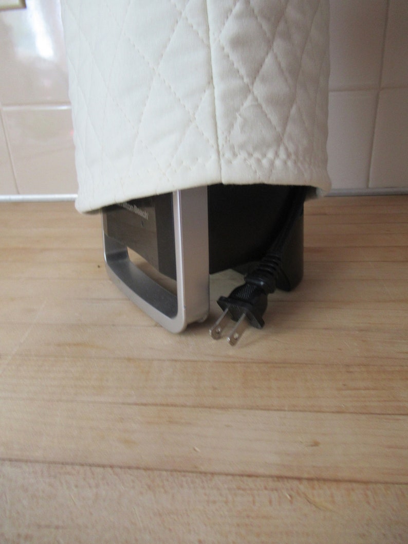 Cream Quilted Fabric Can Opener Covers Made Upon Order Etsy