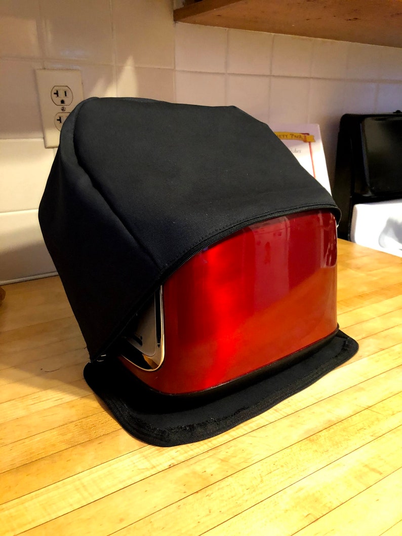 Zipper Toaster Cover 2 Slice Cotton Canvas Fabric Ready to Etsy