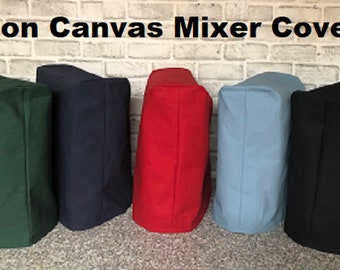 Stand Kitchen Mixer Appliance Cover Cotton Canvas