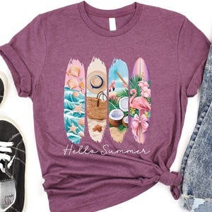 Summer Vibes Shirt, Trendy Summer Tee, Beach Vacation Shirt, Cute Beach Shirt, Summer Lover Tee, Ocean Trip Tee