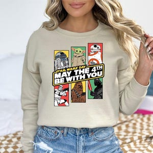Funny Star Wars Sweatshirt, Disney Trip Gift,Star Wars A New Hope Sweatshirt, Retro Star Wars Tee, Disney World Family Sweatshirt,