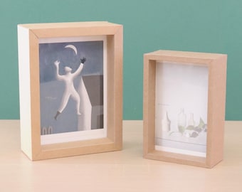 Upcycled Cardboard Picture Frame Template: A4 Printable PDF, 2 Sizes