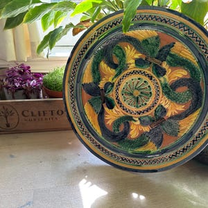 Italian Faience Large Charger
