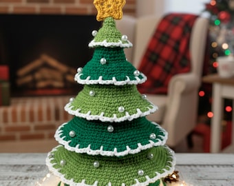 Crochet Christmas Tree Pattern: Amigurumi Holiday Decor (PDF Tutorial)