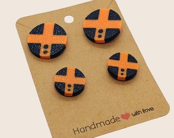 Explosion Emaille Pins: Orange X - Minimalistischer Anime Rival Badge, Rucksack Accessoires, Schwarz und Orange Geek Geschenk