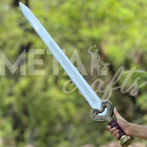 Handmade Decorative/Functional Sword - Replica Sword - Collectible Fantasy Sword - Gift for CHRISTMAS, Wedding, Anniversary & Groomsman