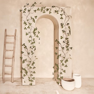 Fake Vines Decor Artificial Garland Faux Greenery Green Ivy Hanging Plant Faux Leaves with Clips For Wall Room Table and Wedding Decoration