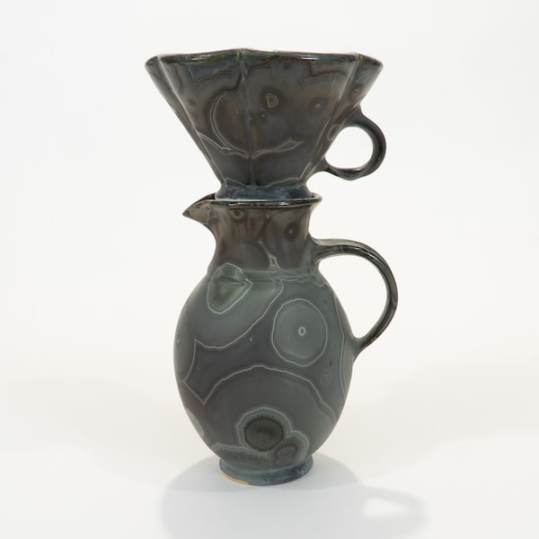 Ceramic Pour Over Coffee Maker Etsy