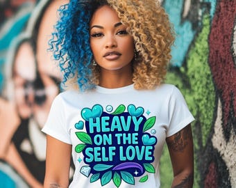 Afrocentric Self Love PNG: Sublimation & DTF Transfer Design (Digital Download)