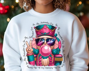 Trendy "In My Nutcracker Era" PNG | Christmas Nutcracker Design for DTF & Sublimation | Festive Holiday Digital Download with Mockups