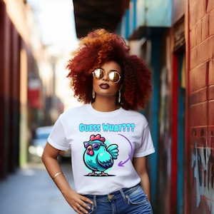 Cool Chicken Guess What PNG - Funny DTF/Sublimation Design