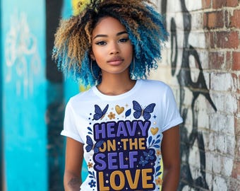 Afrocentric Self Love PNG: Melanin Magic Sublimation Design (Digital Download