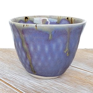 Purple Succulent Planter Ceramic Pottery Handmade Cactus Small Planter Plant pot Mini Planter