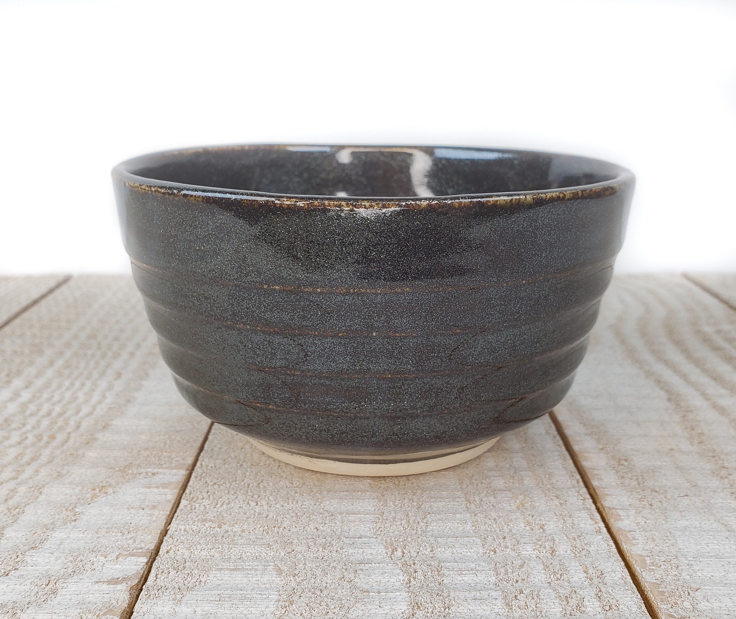 Black Glitter Ceramic Succulent Planter Ceramic Handmade Pottery Dish Indoor Cactus Cacti Small