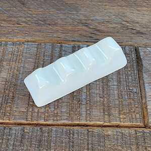 Ceramic White Paint Palette Ink Watercolor oil 8 Pan well paintbrush rest Artist supply tool Travel art studio painter gift Tray image 7