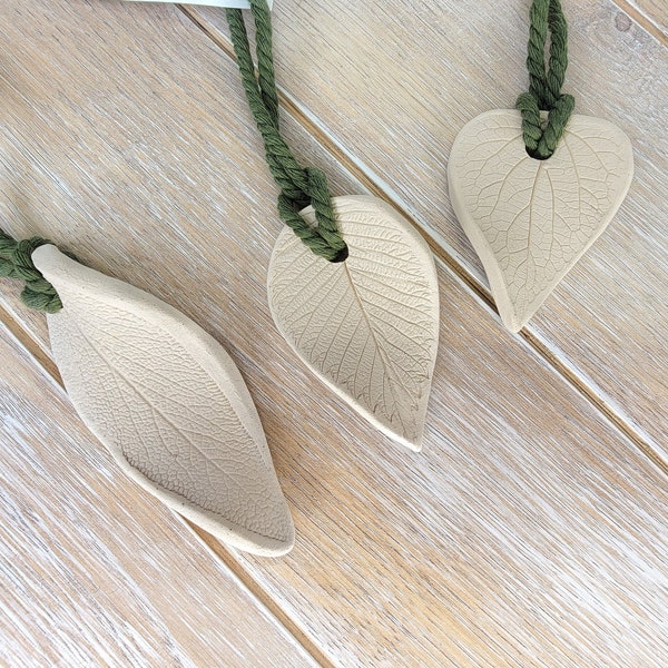 Ceramic Terracotta Diffuser leaf Essential Oil Room Scented stones Passive Diffuser Home fragrance Aromatherapy set Natural