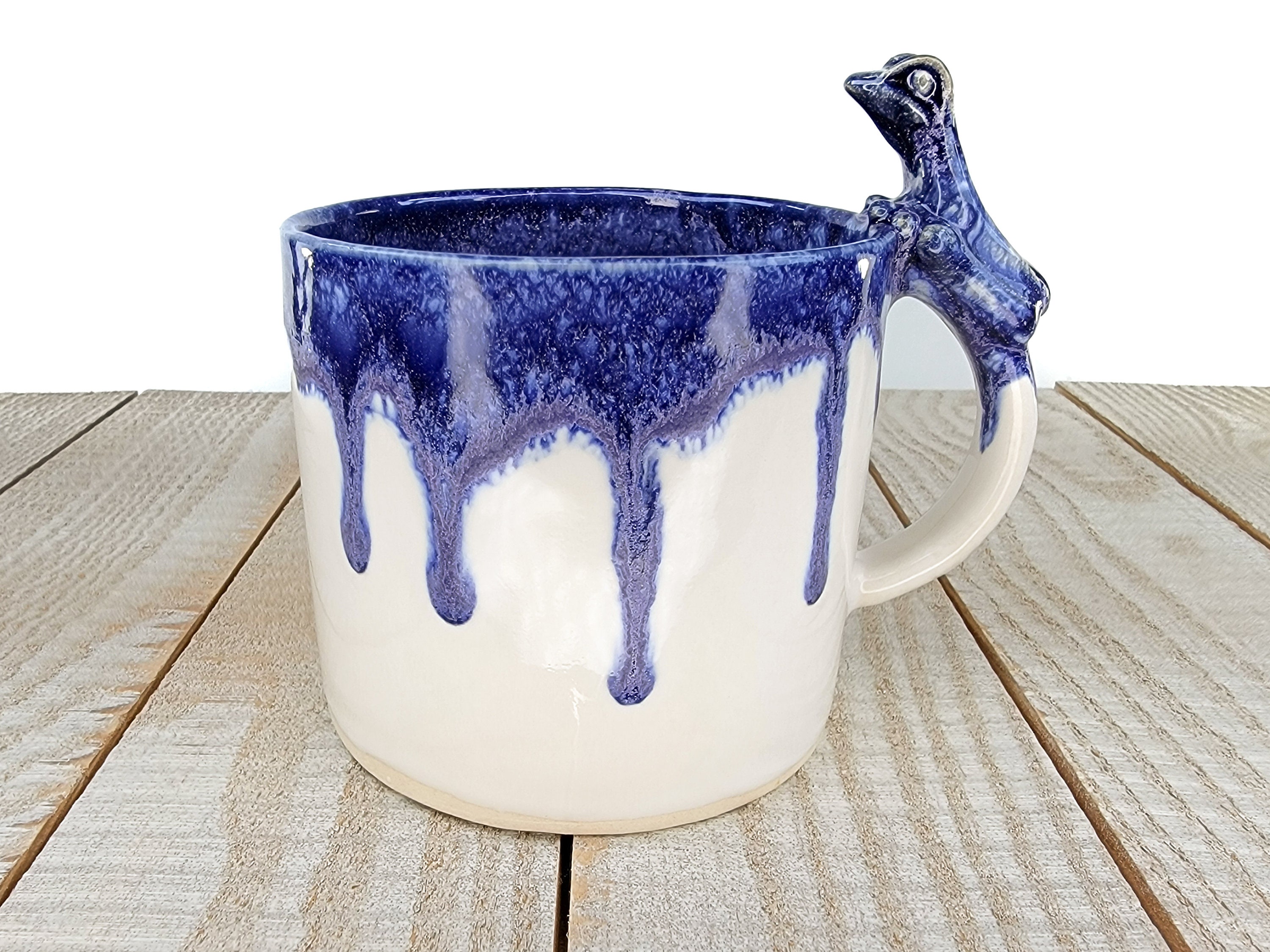 Purple Wide Mouthed Swirl Mug - Handmade Pottery Mug Set — Jill Spawn  Ceramics