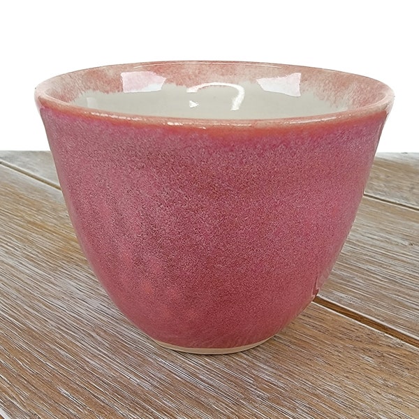 Pink Ceramic Succulent Planter Minimal Planter Indoor Pot Ceramic Desk Pottery Bowl Handmade Cactus Modern