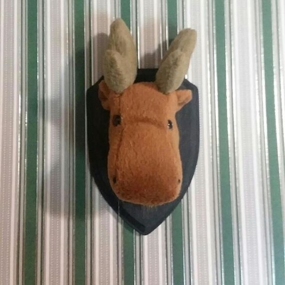 plush moose head
