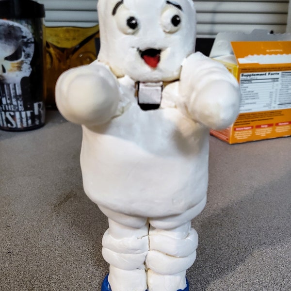 Mini Stay Puft marshmallow  customized nutcracker