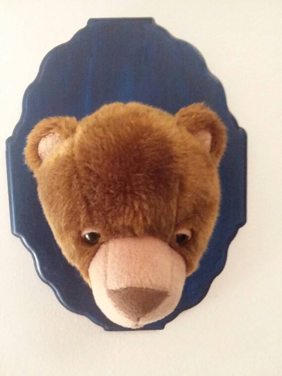 stuffed animal head mounts