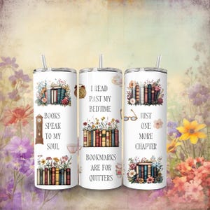 Vintage Books 20 oz Stainless Steel Tumbler