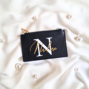 Personalisiertes Portemonnaie mit Namen | Personalisierter Geldbeutel | Portemonnaie | Geschenk Freundin | Kartenhalter | Geschenkidee
