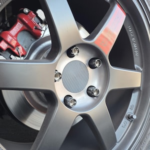 VOLK TE37 SL Black Edition III Center Caps