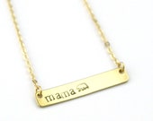 Mama Bear Bar Necklace Gift For Mom Baby Shower Gift Baby Bear Gift For New Mom Jewelry For Mom My Tribe Necklace Mother 39 s Day