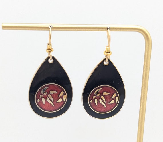 Pierce + Hide: Red Bamboo Hoop
